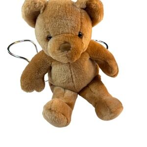 90s Cottagecore Teddy Bear Plush Kuddle Me Toys Brown Vintage Nursery Kidcore